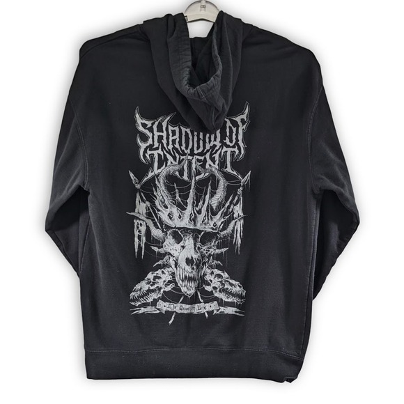Shadow of Intent Saurian King Hoodie Black XL Band Merch Metal Deathcore Rock - Picture 5 of 8